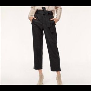 Aritzia Jallade Linen black pants , size 10.